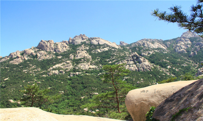 嶗山全域旅遊系嶗山華樓風景區嶗山二龍山風景區